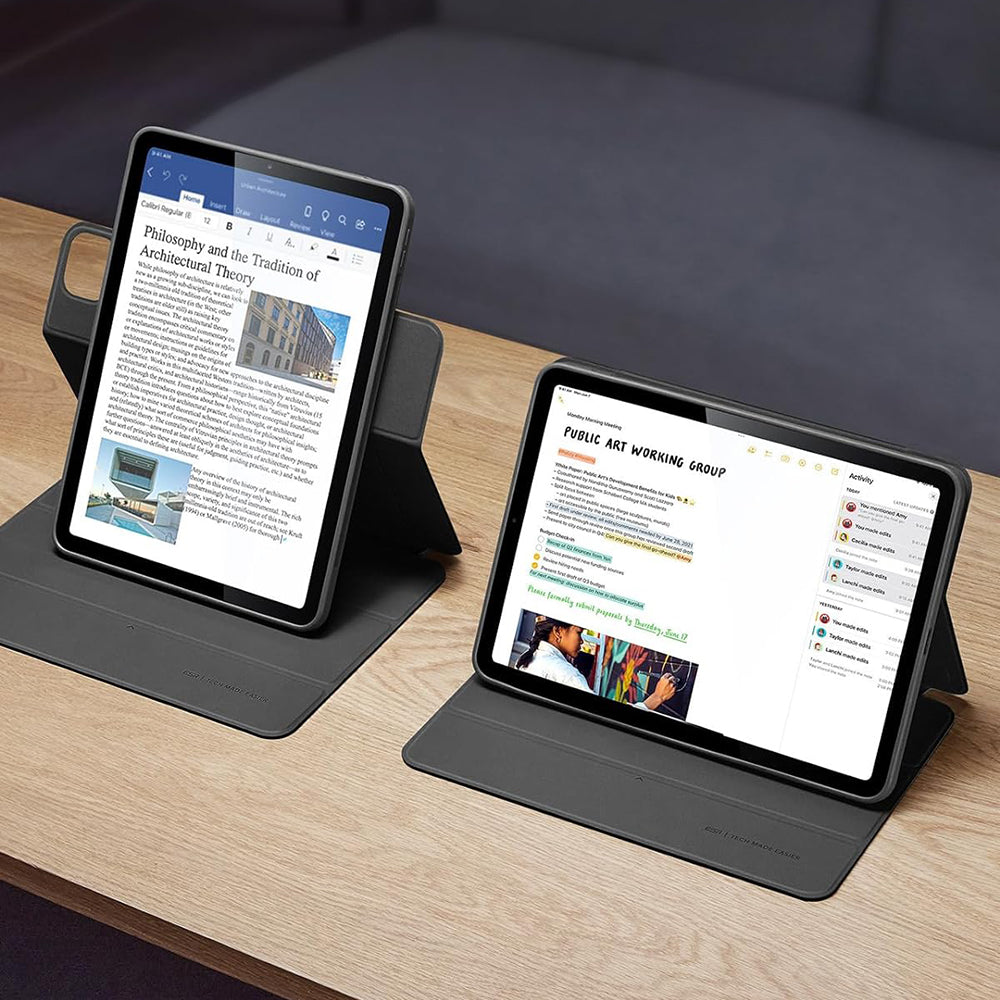 Pouzdro pro Apple iPad Air 11 (2025) / Air 11 (2024) / Air (2022) / Air (2020), ESR, Rebound Hybrid, Růžové