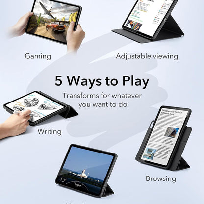 Pouzdro pro Apple iPad Air 11 (2025) / Air 11 (2024) / Air (2022) / Air (2020), ESR, Rebound Hybrid, Růžové