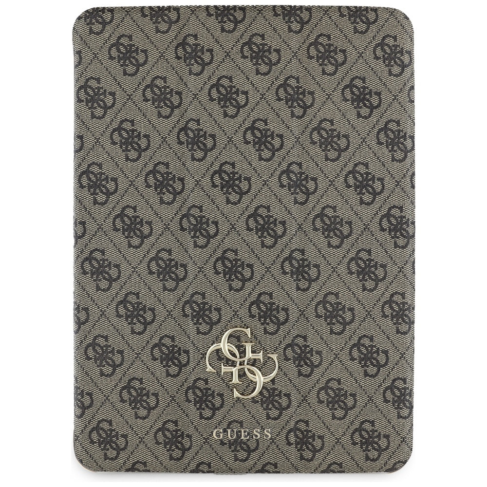 Pouzdro pro Apple iPad Air 11 (2026) / iPad Air 11 (2025) / Air 11 (2024), Guess, 4G Velké logo, Hnědá