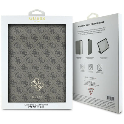 Pouzdro pro Apple iPad Air 11 (2026) / iPad Air 11 (2025) / Air 11 (2024), Guess, 4G Velké logo, Hnědá