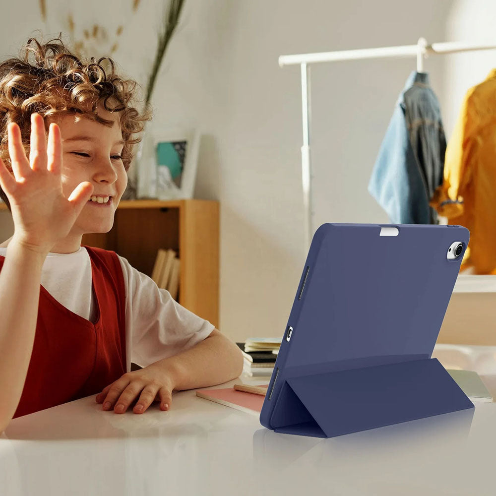 Case for Apple iPad Air 11 (2026) / iPad Air 11 (2025) / Air 11 (2024), Techsuit, Flex Trifold, Purple