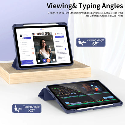 Case for Apple iPad Air 11 (2026) / iPad Air 11 (2025) / Air 11 (2024), Techsuit, Flex Trifold, Green