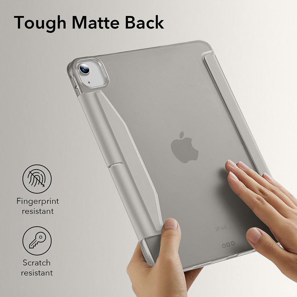 Pouzdro pro Apple iPad Air 13 (2026) / Air 13 (2025) / Air 13 (2024), ESR, Ascend Trifold, Šedá Satinovaná