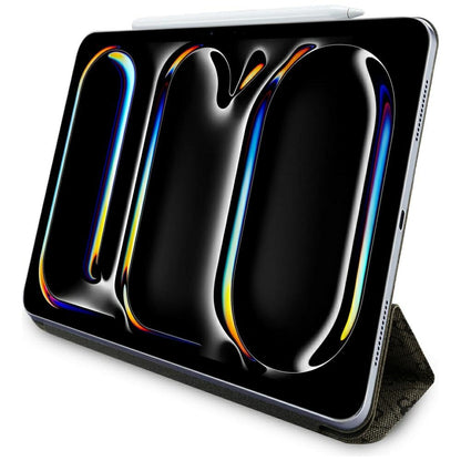 Pouzdro pro Apple iPad Air 13 (2025) / Air 13 (2024), Guess, 4G Big Logo, Hnědá