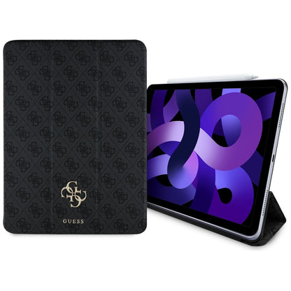 Pouzdro pro Apple iPad Air 13 (2025) / Air 13 (2024), Guess, 4G Big Logo, Černá