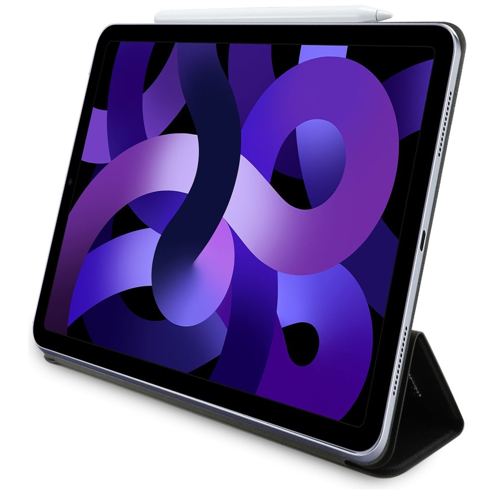 Pouzdro pro Apple iPad Air 13 (2026) / Air 13 (2025) / Air 13 (2024), Karl Lagerfeld, Saffiano Karl & Choupette, Černé