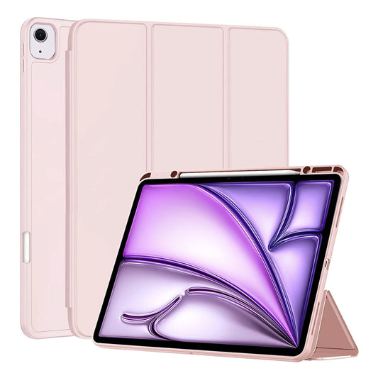 Pouzdro pro Apple iPad Air 13 (2026) / Air 13 (2025) / Air 13 (2024), Techsuit, Flex Trifold, Růžové