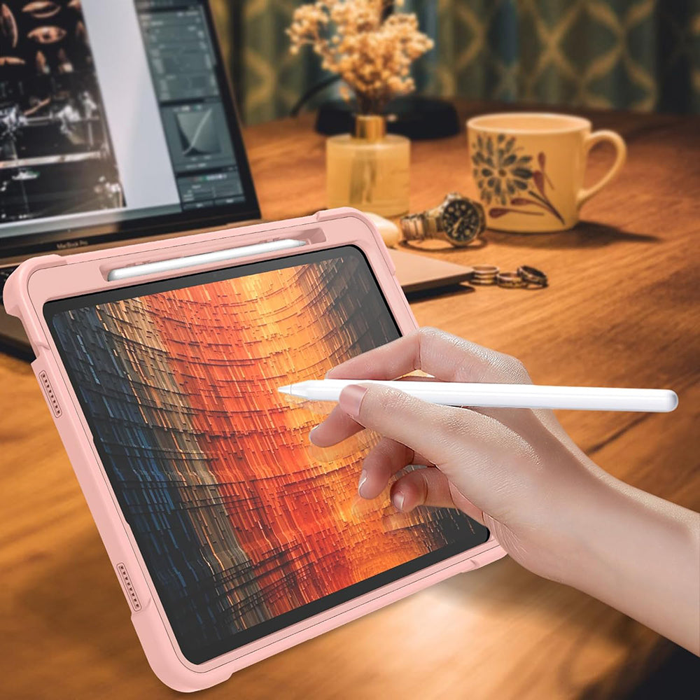 Pouzdro pro Apple iPad Air 13 (2026) / Air 13 (2025) / Air 13 (2024), Techsuit, Rugged TabShell, Černé