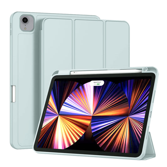 Pouzdro pro Apple iPad Pro 11 (2022) / Pro 11 (2021) / Pro 11 (2020) / Pro 11 (2018), Techsuit, Flex Trifold, Modrá