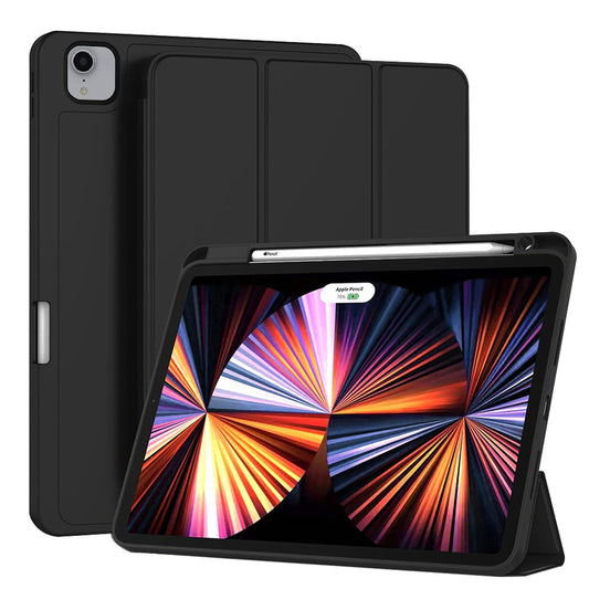 Pouzdro pro Apple iPad Pro 11 (2022) / Pro 11 (2021) / Pro 11 (2020) / Pro 11 (2018), Techsuit, Flex Trifold, Černé