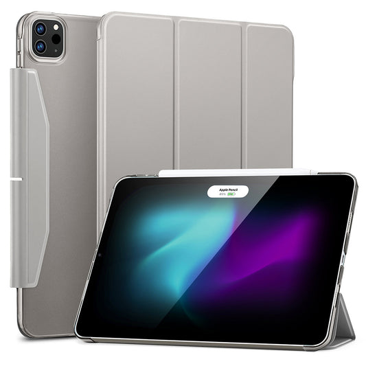 Pouzdro pro Apple iPad Pro 11 (2024), ESR, Ascend Trifold, Šedé