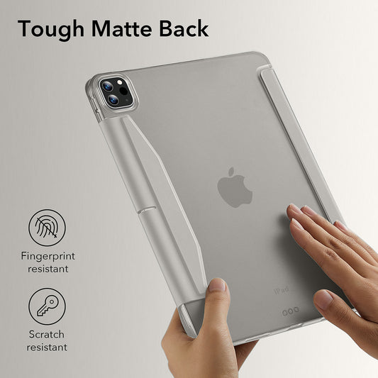 Pouzdro pro Apple iPad Pro 11 (2024), ESR, Ascend Trifold, Šedé