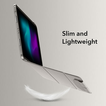 Pouzdro pro Apple iPad Pro 11 (2024), ESR, Ascend Trifold, Šedé