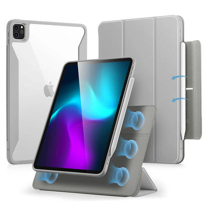 Case for Apple iPad Pro 11 (2024), ESR, Rebound Hybrid, Gray