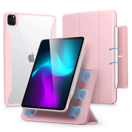 Pouzdro pro Apple iPad Pro 11 (2024), ESR, Rebound Hybrid, Růžové