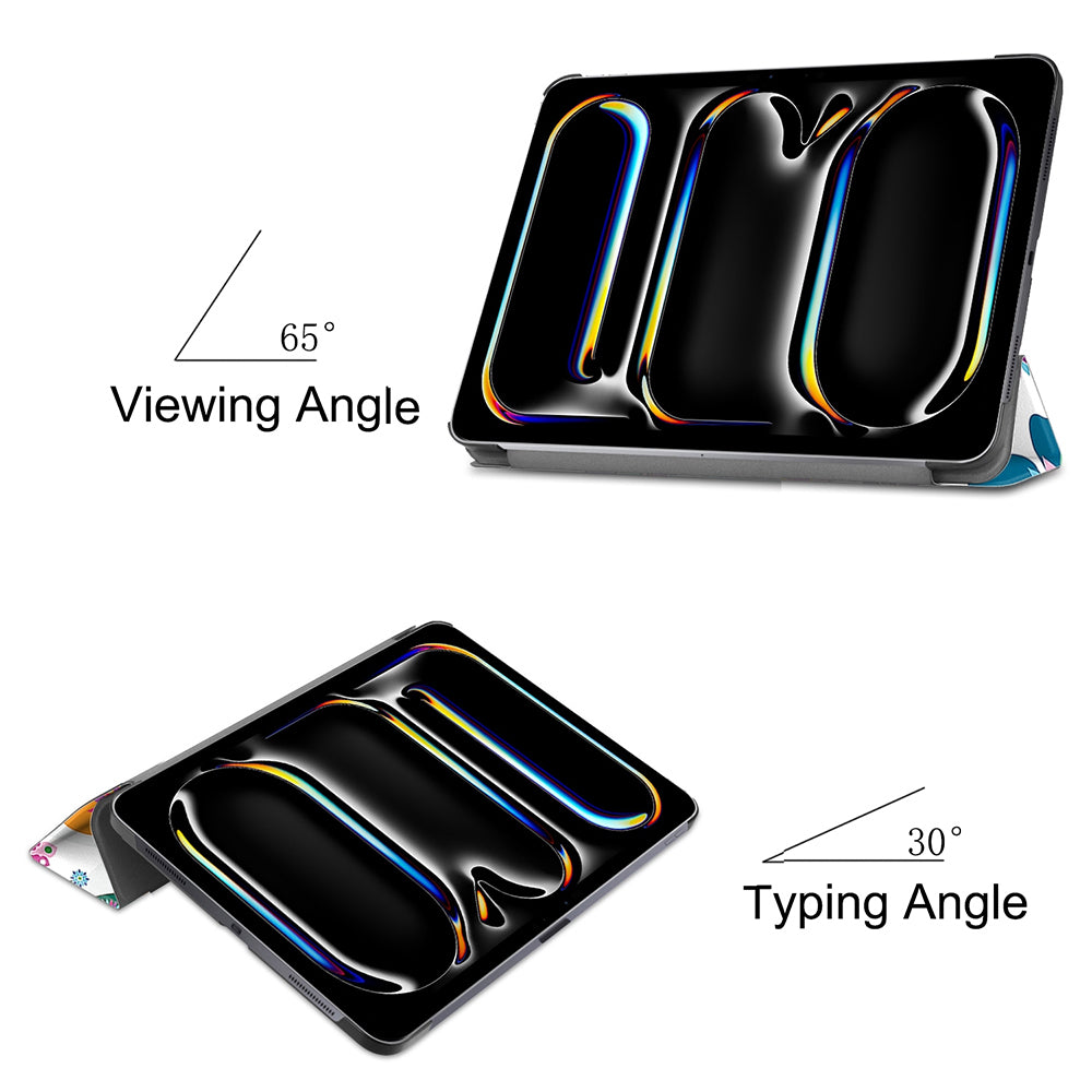 Pouzdro pro Apple iPad Pro 11 (2024), Techsuit, FoldPro Butterfly, vícebarevné