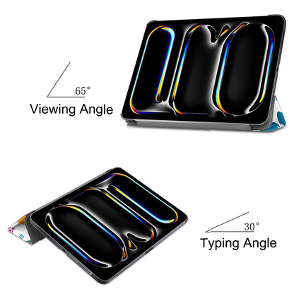 Pouzdro pro Apple iPad Pro 11 (2024), Techsuit, FoldPro Butterfly, vícebarevné