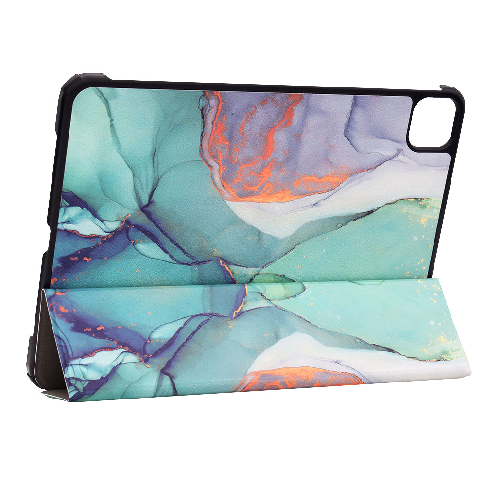 Pouzdro pro Apple iPad Pro 11 (2024), Techsuit, FoldPro Green Time, vícebarevné