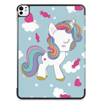 Pouzdro pro Apple iPad Pro 11 (2024), Techsuit, FoldPro Unicorn, Vícebarevné