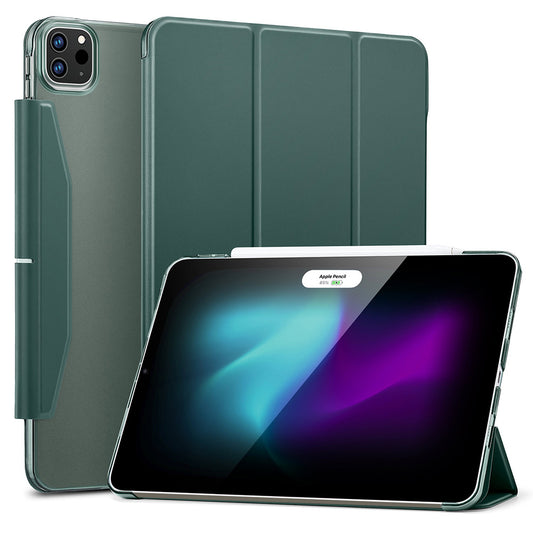 Pouzdro pro Apple iPad Pro 13 (2024), ESR, Ascend Trifold, Saténově zelená