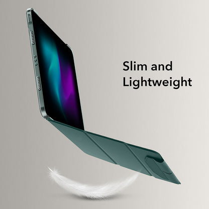 Pouzdro pro Apple iPad Pro 13 (2024), ESR, Ascend Trifold, Saténově zelená