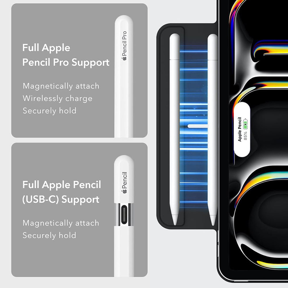 Pouzdro pro Apple iPad Pro 13 (2024), ESR, Rebound, Šedé