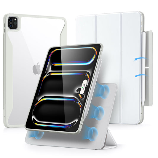 Pouzdro pro Apple iPad Pro 13 (2024), ESR, Rebound Hybrid, Bílá