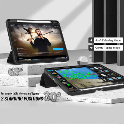 Pouzdro pro Apple iPad Pro 13 (2024), Techsuit, Flex Trifold, Černé