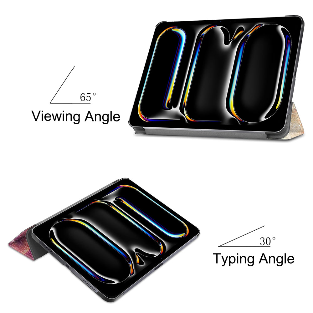 Pouzdro pro Apple iPad Pro 13 (2024), Techsuit, FoldPro Galaxy, Multicolor