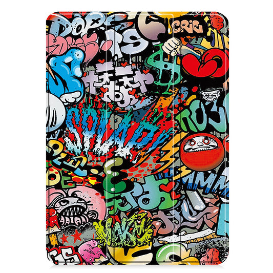 Case for Apple iPad Pro 13 (2024), Techsuit, FoldPro Urban Vibe, Multicolor