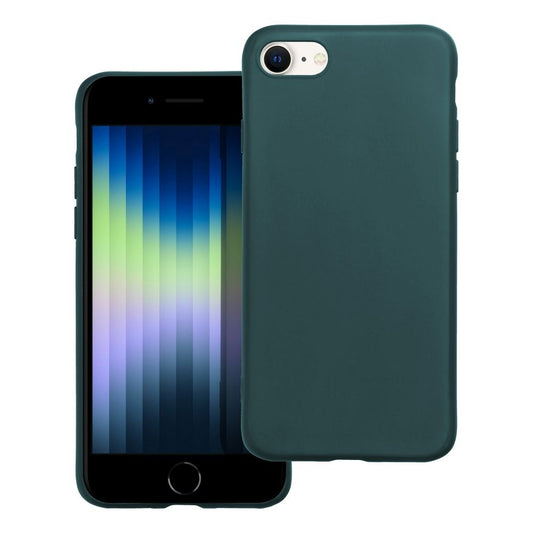 Pouzdro pro Apple iPhone SE (2022) / SE (2020) / 8 / 7, OEM, matné, zelené