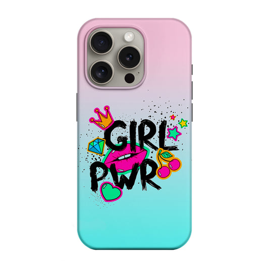 Pouzdro pro Apple iPhone 17 Pro Max, Perfect Case, LOVE-Splash Girl Power, Vícebarevné