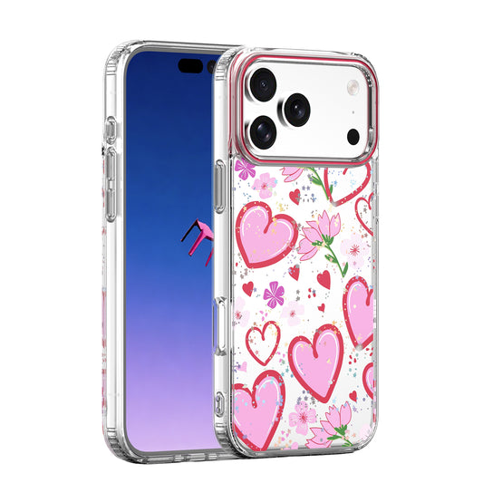 Pouzdro pro Apple iPhone 14 Pro, OEM, Ultra Trendy Love 1, vícebarevné