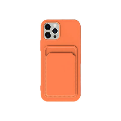 Pouzdro pro Apple iPhone 15, XO Design, Slot pro kartu, Oranžové