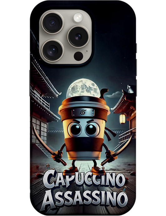 Pouzdro pro Apple iPhone 14 Pro, Perfect Case, Italian Brainrot Capuccino Assassino, vícebarevné