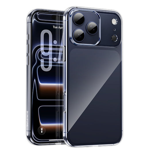 Pouzdro pro Apple iPhone 17 Pro Max, Borofone, BI4 Ice, Průhledné