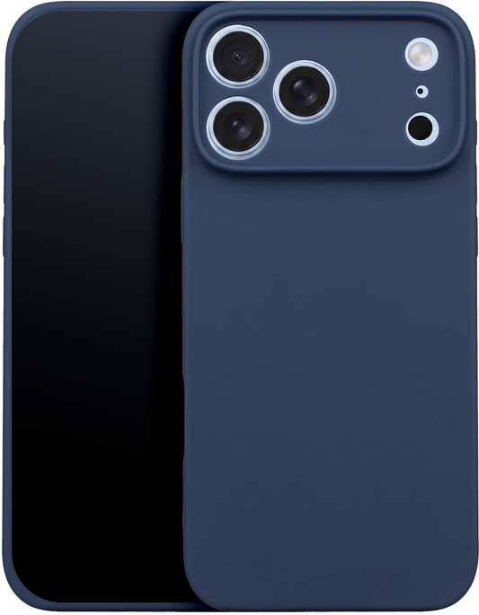 Pouzdro pro Apple iPhone 18 Pro Max / 17 Pro Max, OEM, silikonové, tmavě modré