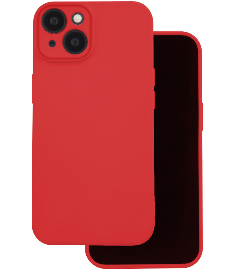 Pouzdro pro Apple iPhone 18 Pro Max / 17 Pro Max, OEM, silikonové, červené
