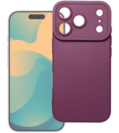 Pouzdro pro Apple iPhone 18 Pro Max / 17 Pro Max, OEM, Matt 2.0, vínové