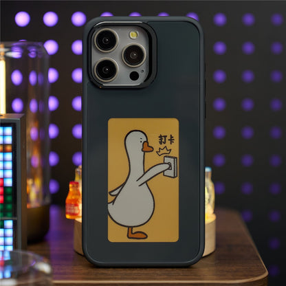 Pouzdro pro Apple iPhone 13 Pro Max, OEM, Přizpůsobený E-Ink displej, Černá