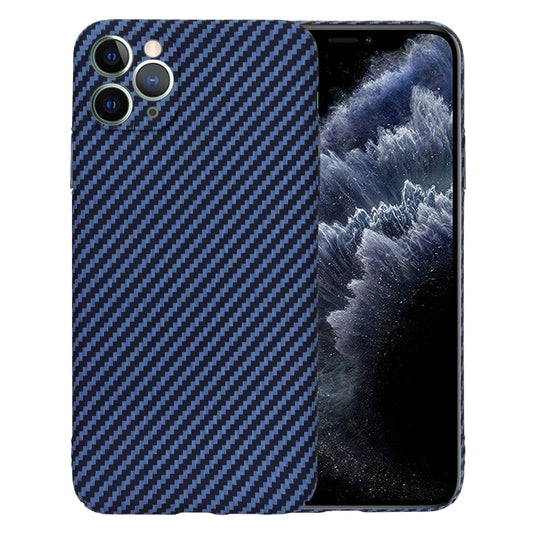 Pouzdro pro Apple iPhone 11 Pro Max, Techsuit, Carbonite FiberShell, Tyrkysové