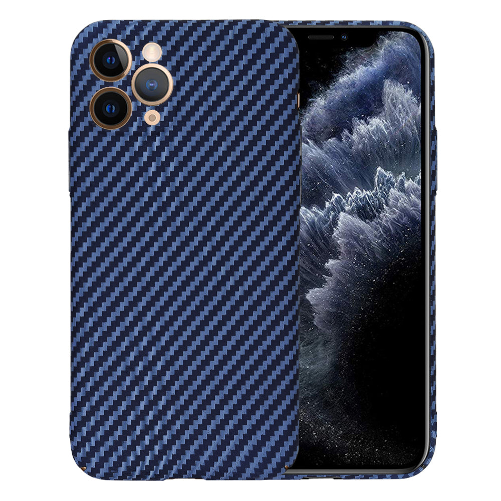 Pouzdro pro Apple iPhone 11 Pro, Techsuit, Carbonite FiberShell, Tyrkysové