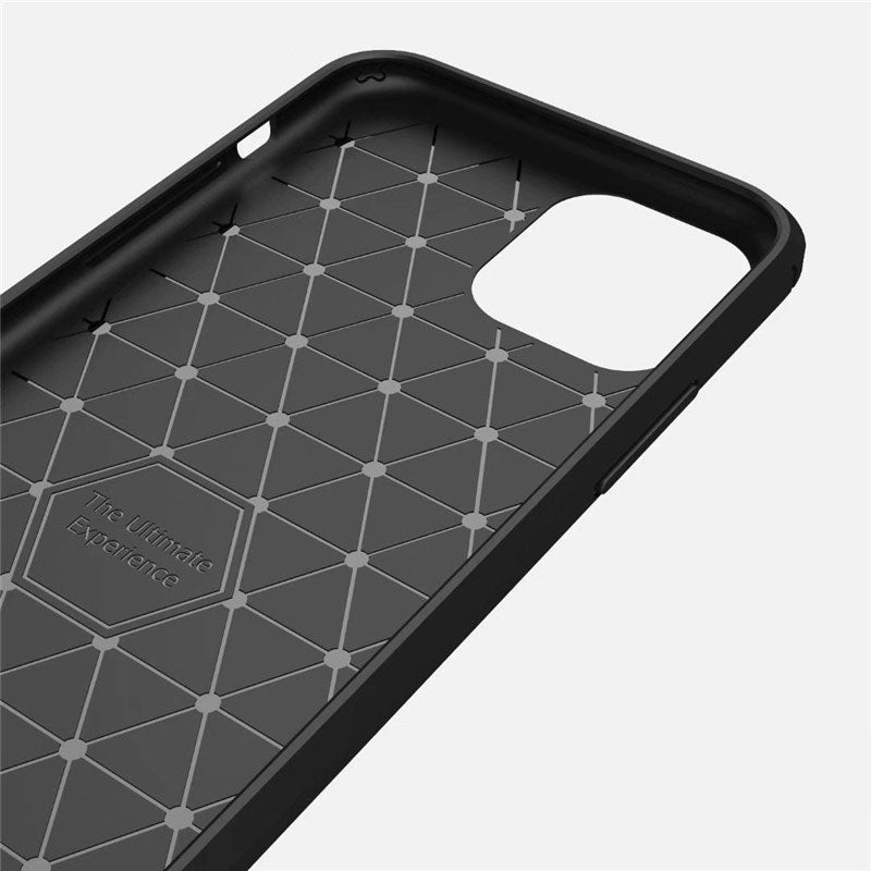 Pouzdro pro Apple iPhone 11, Techsuit, Carbon, Černé