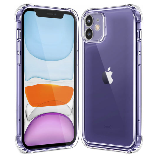 Pouzdro pro Apple iPhone 11, Techsuit, Shockproof Clear, Průhledné