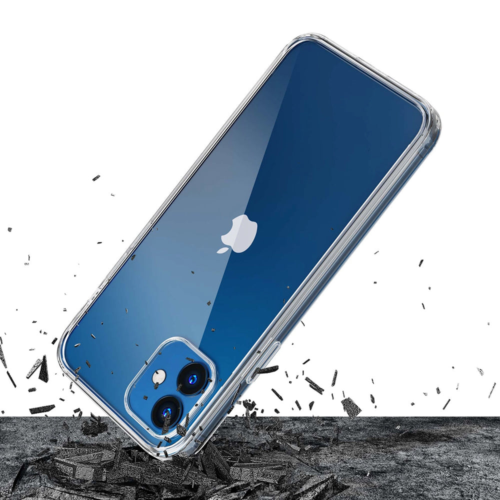 Pouzdro pro Apple iPhone 12 / 12 Pro, 3MK, Průhledné