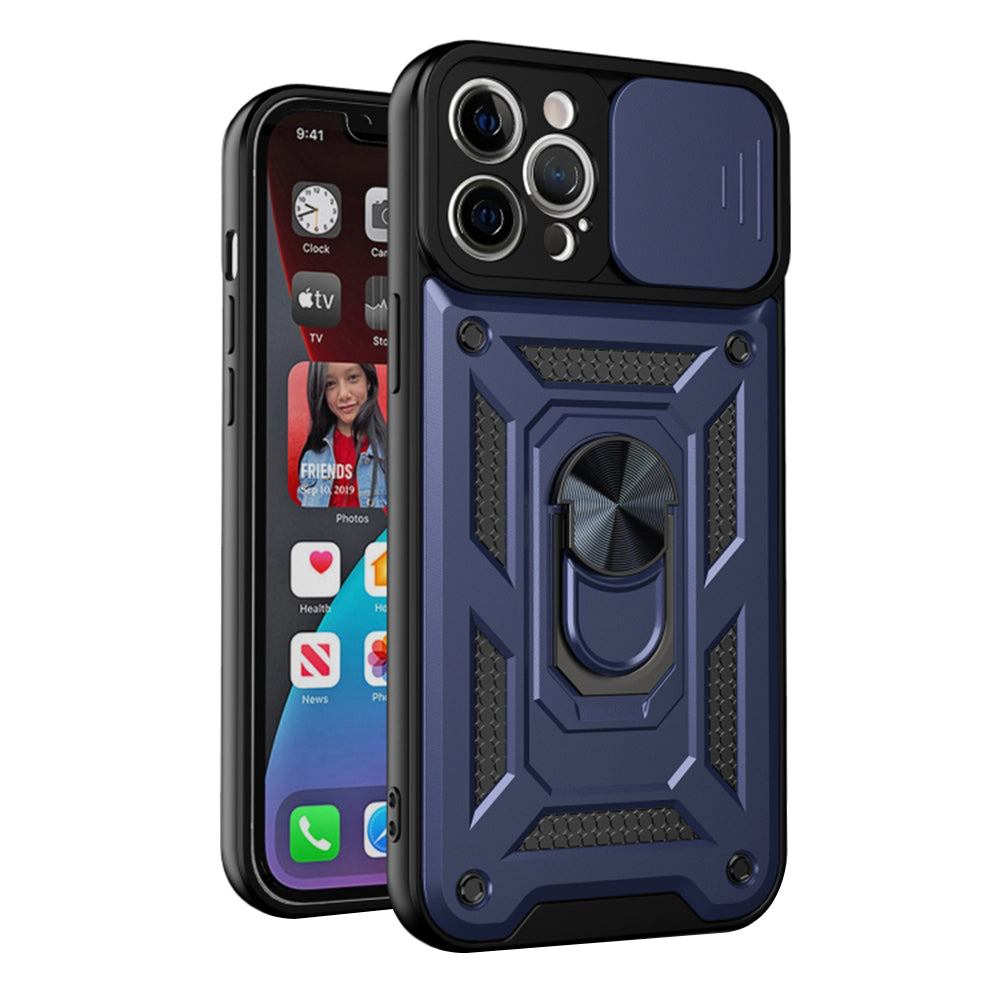 Pouzdro pro Apple iPhone 12 Pro, Techsuit, CamShield, Modré