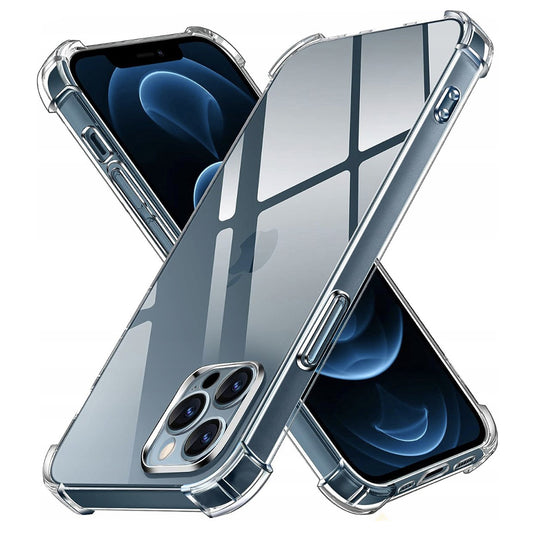 Pouzdro pro Apple iPhone 12 Pro, Techsuit, Shockproof Clear, Průhledné