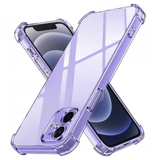 Pouzdro pro Apple iPhone 12, Techsuit, Shockproof Clear, Průhledné