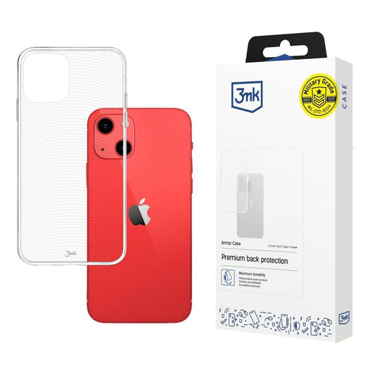 Pouzdro pro Apple iPhone 13, 3MK, Armor, Průhledné