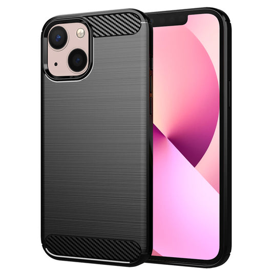 Pouzdro pro Apple iPhone 13 mini, Techsuit, Carbon, Černé
